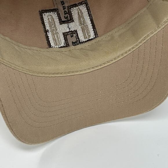 Hornady Ammunition Dad Hat Baseball Cap Firearms Bullets Strapback Khaki Beige - Picture 5 of 9